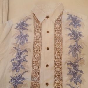 Men's Short Sleeve Linen Shirt